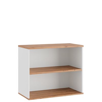 Tess TES38142121 (Дуб крафт золотой/Белый) Стеллаж низкий