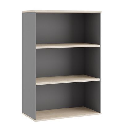 Tess TES38142234 (Дуб шамони светлый/Антрацит) Стеллаж средний