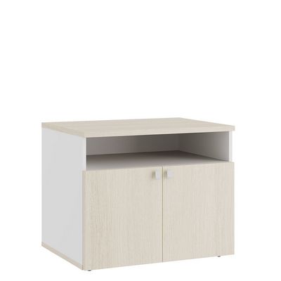 Tess TES38148031 (Дуб шамони светлый/Белый) Тумба под оргтехнику