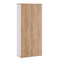 Tess TES38150321 (Дуб крафт золотой/Белый) Шкаф для бумаг закрытый