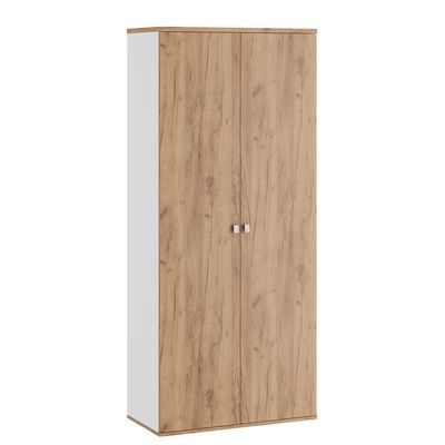 Tess TES38150321 (Дуб крафт золотой/Белый) Шкаф для бумаг закрытый