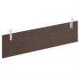 Trend metal TDM29681814 (Темный дуб/Белый) Передняя панель стола 160