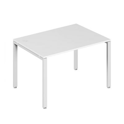 Trend metal TDM32212144 (Белый/Белый) Стол письменный на металлоопорах