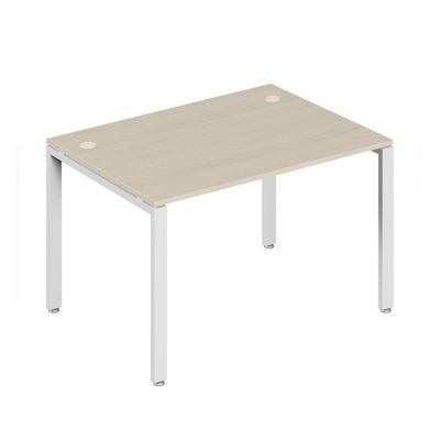 Trend metal TDM32212184 (Дуб феррара/Белый) Стол письменный на металлоопорах