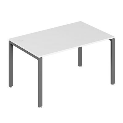Trend metal TDM32212245 (Белый/Антрацит) Стол письменный на металлоопорах