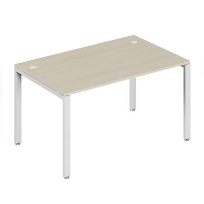 Trend metal TDM32212284 (Дуб феррара/Белый) Стол письменный на металлоопорах