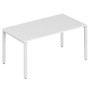 Trend metal TDM32212344 (Белый/Белый) Стол письменный на металлоопорах