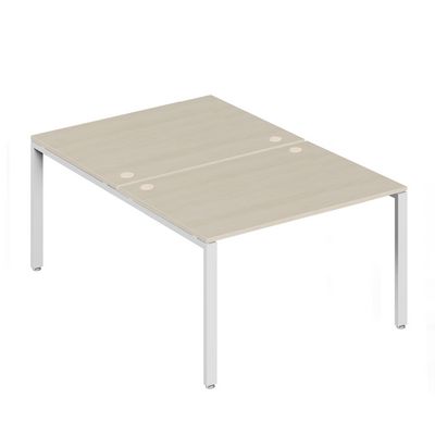 Trend metal TDM32218184 (Дуб феррара/Белый) Бенч-система на 2 места