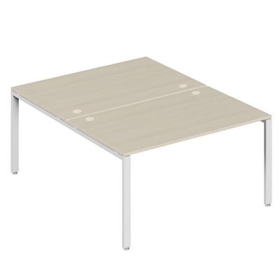 Trend metal TDM32218284 (Дуб феррара/Белый) Бенч-система на 2 места