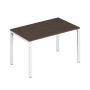 Trend metal TDM32230014 (Темный дуб/Белый) Стол письменный на металлоопорах