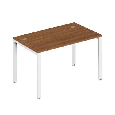 Trend metal TDM32230034 (Орех экко/Белый) Стол письменный на металлоопорах