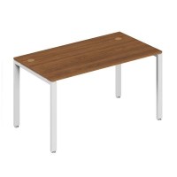 Trend metal TDM32230134 (Орех экко/Белый) Стол письменный на металлоопорах