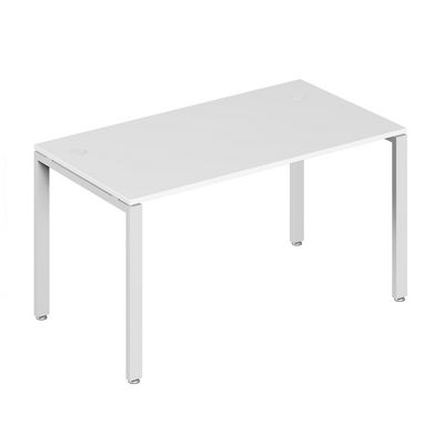 Trend metal TDM32230144 (Белый/Белый) Стол письменный на металлоопорах