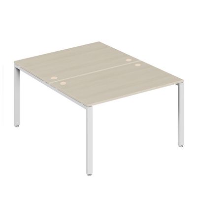 Trend metal TDM32230684 (Дуб феррара/Белый) Бенч-система на 2 места