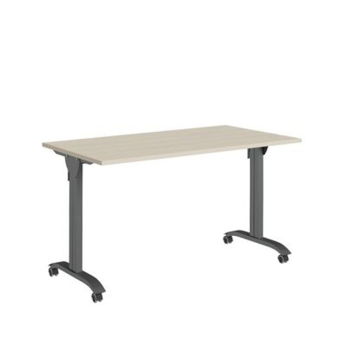 Тренд Металл TDM32292185 (Дуб феррара/Антрацит) Стол мобильный, складной