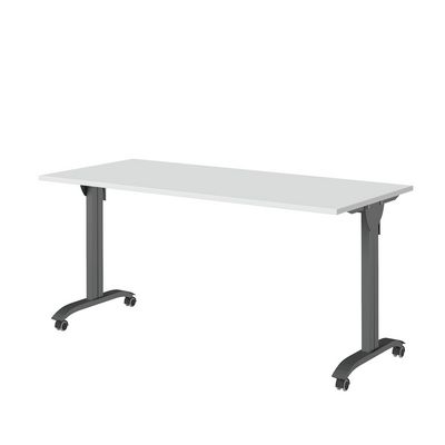 Тренд Металл TDM32292245 (Белый/Антрацит) Стол мобильный, складной