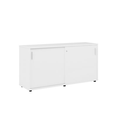 Trend TRD29634904 (Белый) Тумба с раздвижными фасадами,
низкая