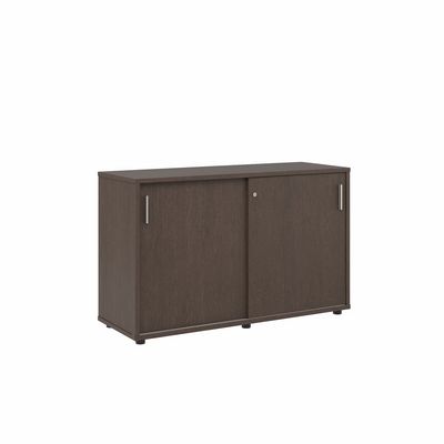 Trend TRD29634801 (Темный дуб) Тумба с раздвижными фасадами,
низкая
