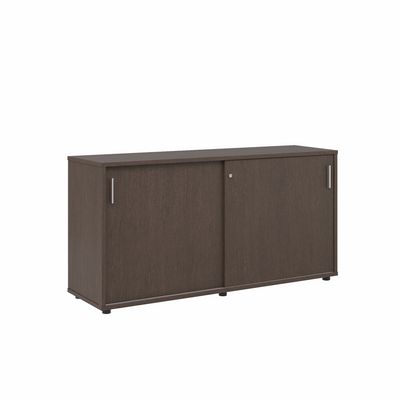 Trend TRD29634901 (Темный дуб) Тумба с раздвижными фасадами,
низкая