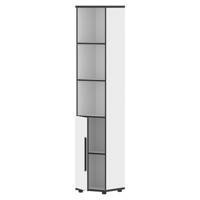 Усто UHCS 38.5 (L) (Белый) Шкаф-колонка с глухой малой дверью, левый