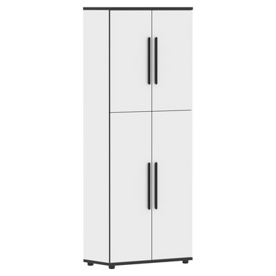 Усто UHCS 77.3 (Белый) Шкаф с глухими средними и малыми дверьми