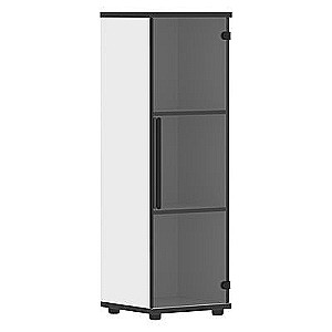 Усто UMCS 38.2 (R) (Белый) Шкаф-колонка со стеклянной дверью, правый