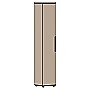 Усто UHCS 38.1 (L) (Мокачино) Шкаф-колонка с глухой дверью, левый