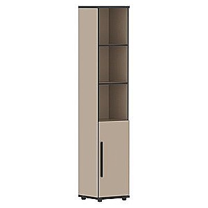 Усто UHCS 38.5 (R) (Мокачино) Шкаф-колонка с глухой малой дверью, правый