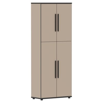 Усто UHCS 77.3 (Мокачино) Шкаф с глухими средними и малыми дверьми