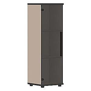 Усто UMCS 38.2 (L) (Мокачино) Шкаф-колонка со стеклянной дверью, левый