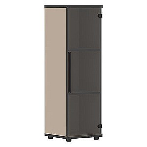 Усто UMCS 38.2 (R) (Мокачино) Шкаф-колонка со стеклянной дверью, правый
