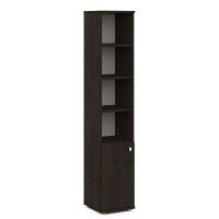 Vasanta V-503 л (Дуб Кентербери) Шкаф полуоткрытый левый, узкий