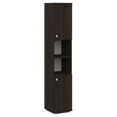 Vasanta V-504 (Дуб Кентербери) Шкаф полуоткрытый, узкий