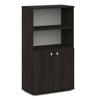 Vasanta V-663 (Дуб Кентербери) Шкаф полуоткрытый, средний