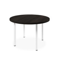 Vasanta  (Дуб Кентербери/Белый) Стол для совещаний на металлокаркасе