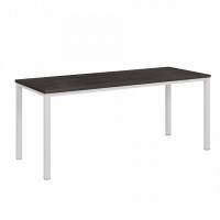 Vasanta VL-33 (Дуб Кентербери/Белый) Одиночный стол на металлокаркасе