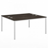 Vasanta VL-42 (Дуб Кентербери/Белый) Стол-тандем на металлокаркасе