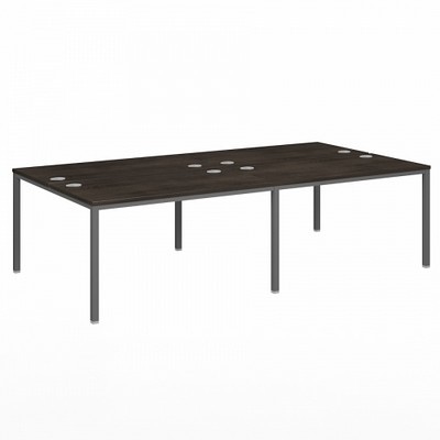 Vasanta VL-51 (Дуб Кентербери/Антрацит) Бенч-система на 4 рабочих места