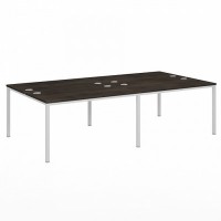 Vasanta VL-51 (Дуб Кентербери/Белый) Бенч-система на 4 рабочих места