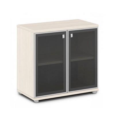 Vasanta V-692 (Дуб Кобург) Шкаф со стеклом, низкий