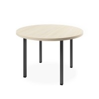 Vasanta  (Дуб Кобург/Антрацит) Стол для совещаний на металлокаркасе