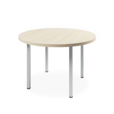 Vasanta VL-107 (Дуб Кобург/Серый) Стол для совещаний на металлокаркасе