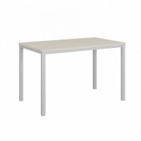 Vasanta VL-30 (Дуб Кобург/Серый) Одиночный стол на металлокаркасе