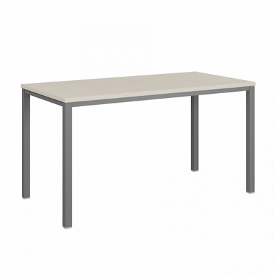 Vasanta VL-31 (Дуб Кобург/Антрацит) Одиночный стол на металлокаркасе