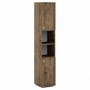 Vasanta V-504 (Дуб Самдал) Шкаф полуоткрытый, узкий