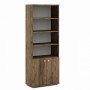 Vasanta V-604 (Дуб Самдал) Шкаф полуоткрытый, высокий