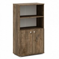 Vasanta V-663 (Дуб Самдал) Шкаф полуоткрытый, средний