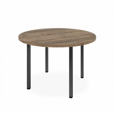 Васанта  (Дуб Самдал/Антрацит) Стол для совещаний на металлокаркасе