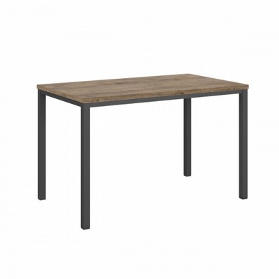 Vasanta VL-30 (Дуб Самдал/Антрацит) Одиночный стол на металлокаркасе