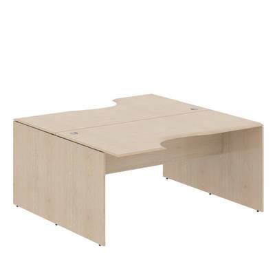 Wave W2CET 169.2 (Бук тиара) Рабочая станция 2-х местная